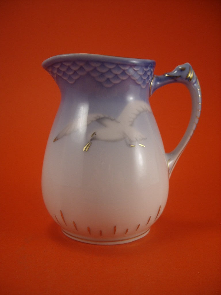 Bing&Grondahl Servizio Gabbiani Lattiera decorazione porcellana da collezione, 11cm
