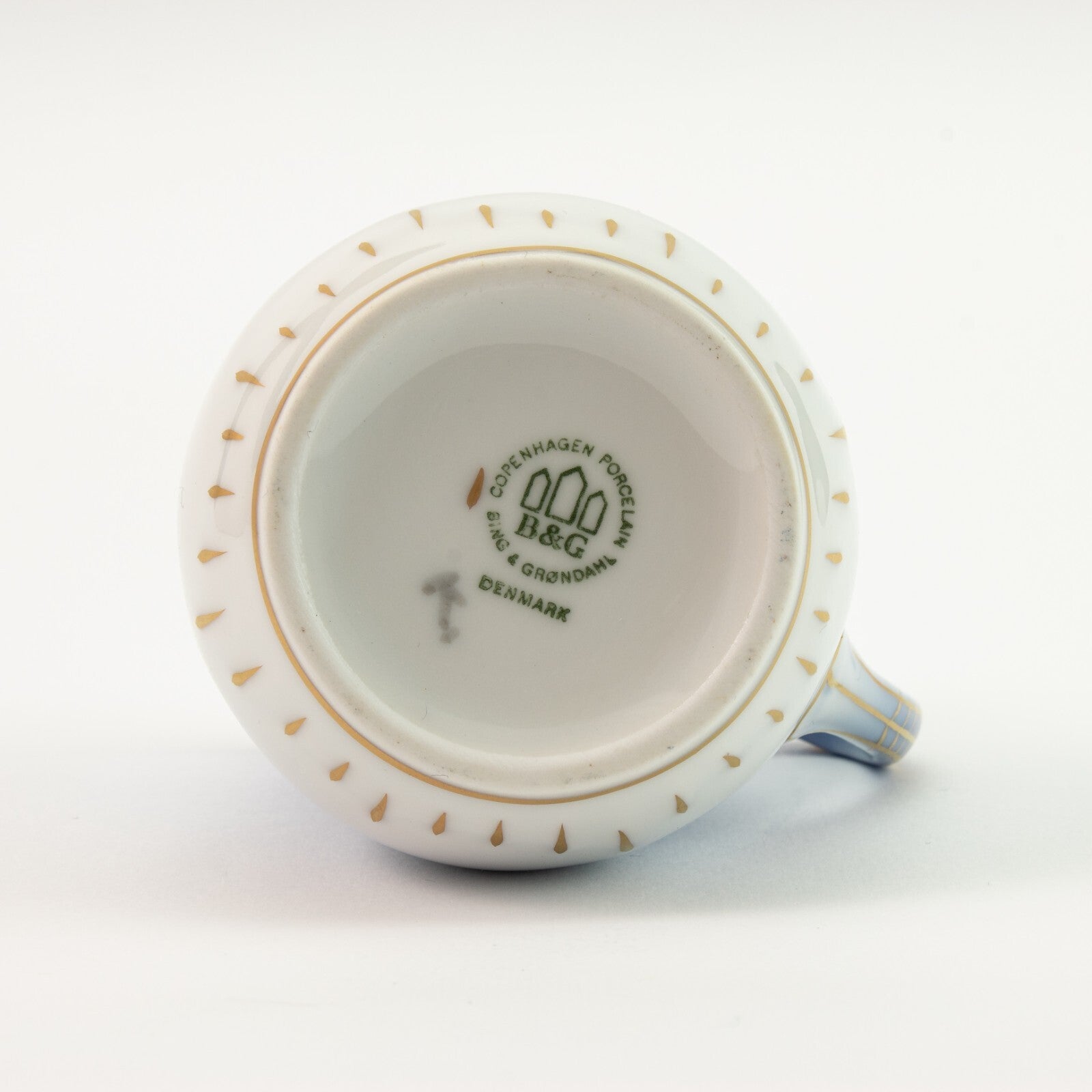 Servizio Gabbiani Lattiera porcellana originale d'epoca, 9cm