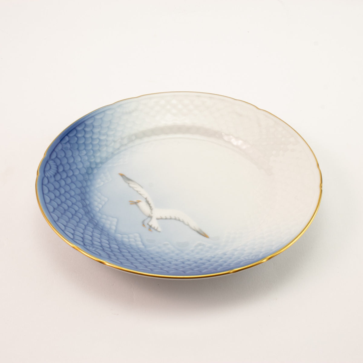 Servizio Gabbiani Piatto da dolce Ø porcellana pezzo da collezione, 18cm