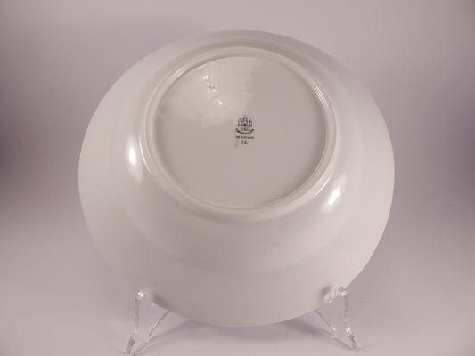 Servizio Gabbiani Piatto fondo grande Senza Oro Ø Bing&Grondahl porcellana autentica, 25cm