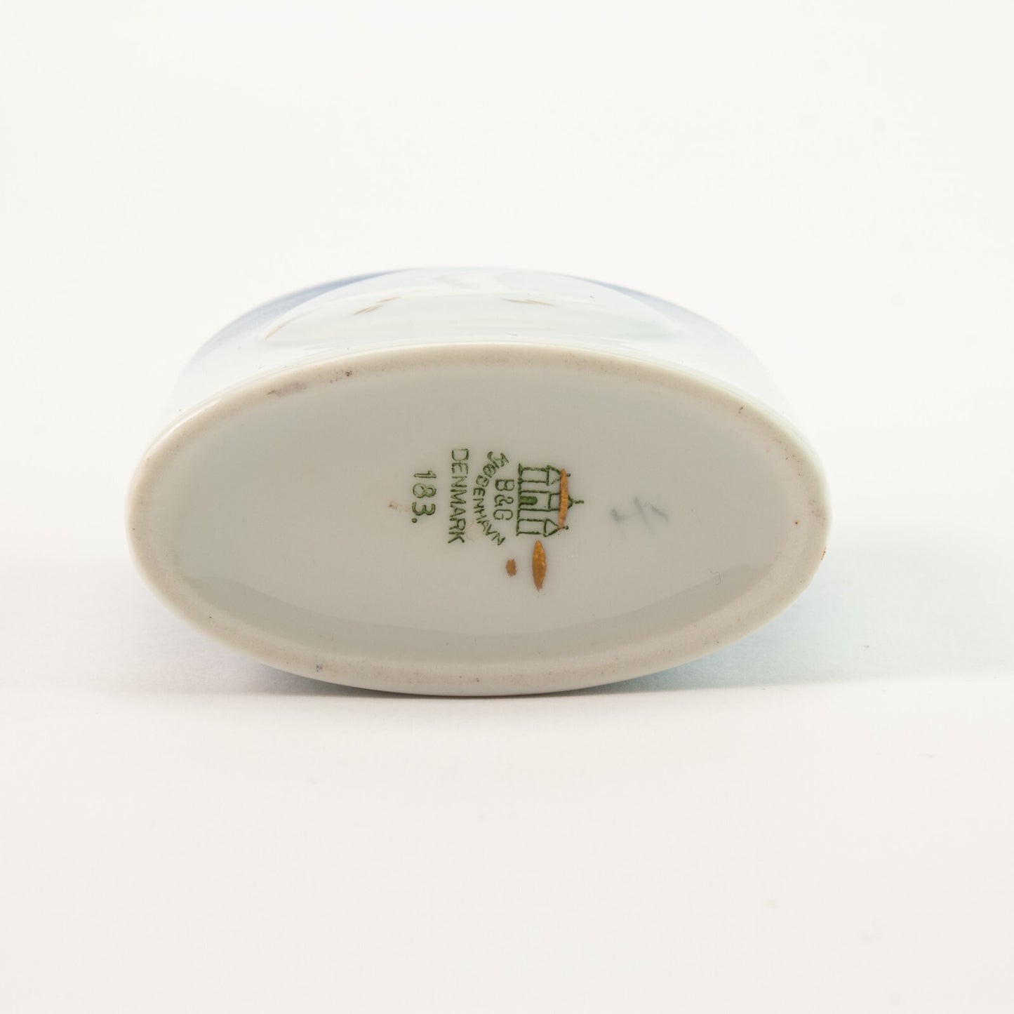 Servizio Gabbiani Porta stuzzicadenti porcellana pezzo raro da collezione, 6cm