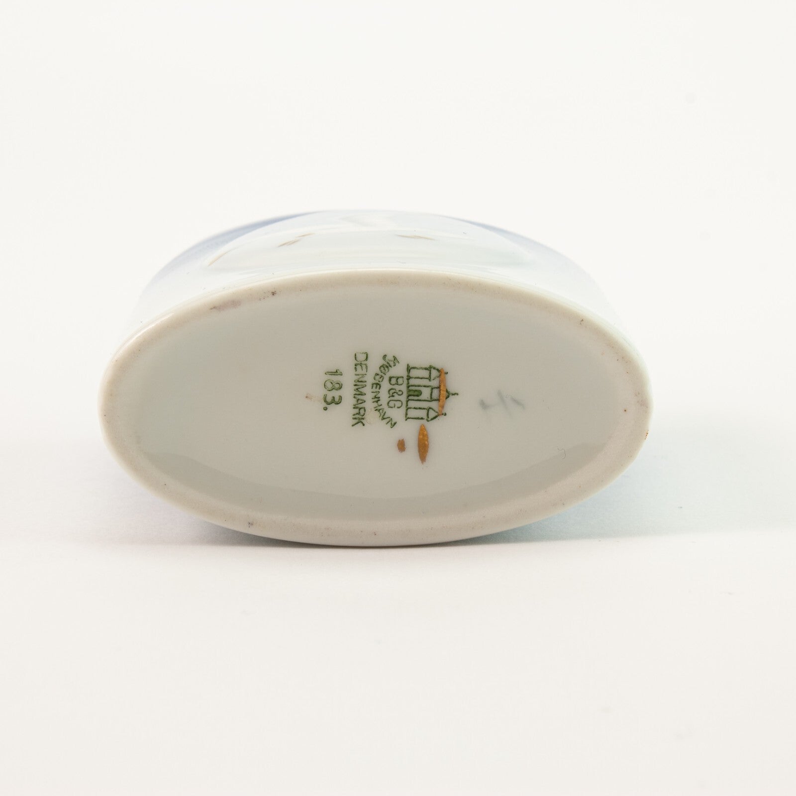 Servizio Gabbiani Porta stuzzicadenti porcellana pezzo raro da collezione, 6cm