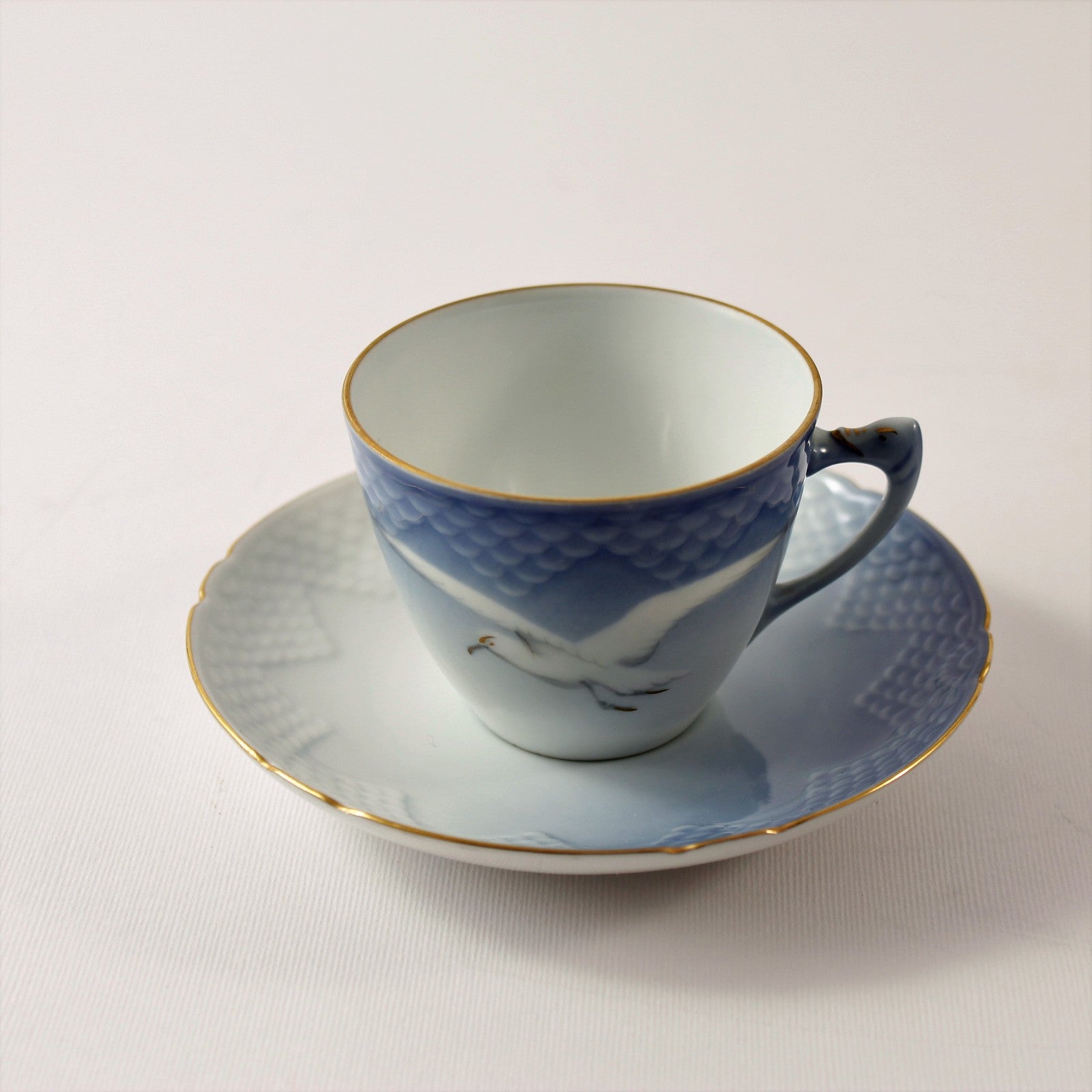 Bing&Grondahl Servizio Gabbiani Tazzina da caffè espresso decorazione porcellana da collezione