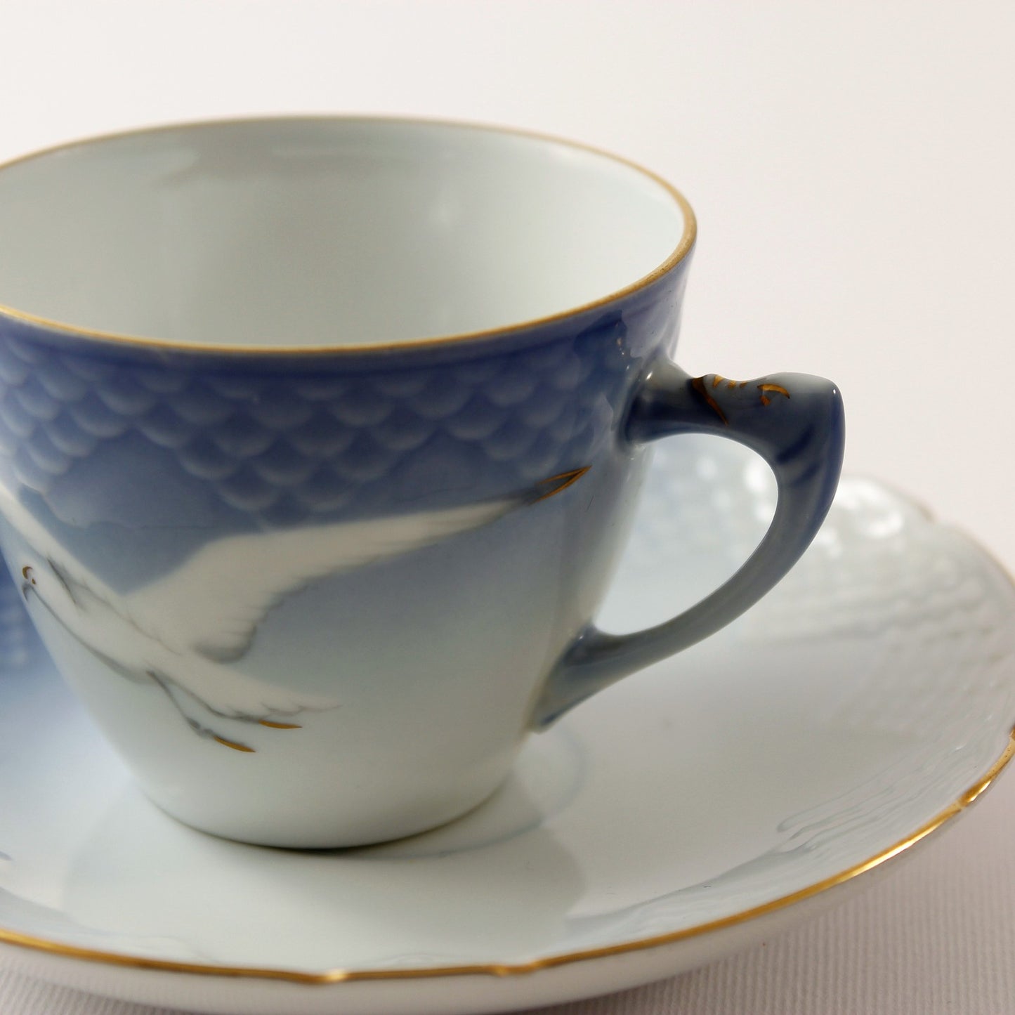 Bing&Grondahl porcellana Servizio Gabbiani Tazzina da caffè espresso d'antiquariato