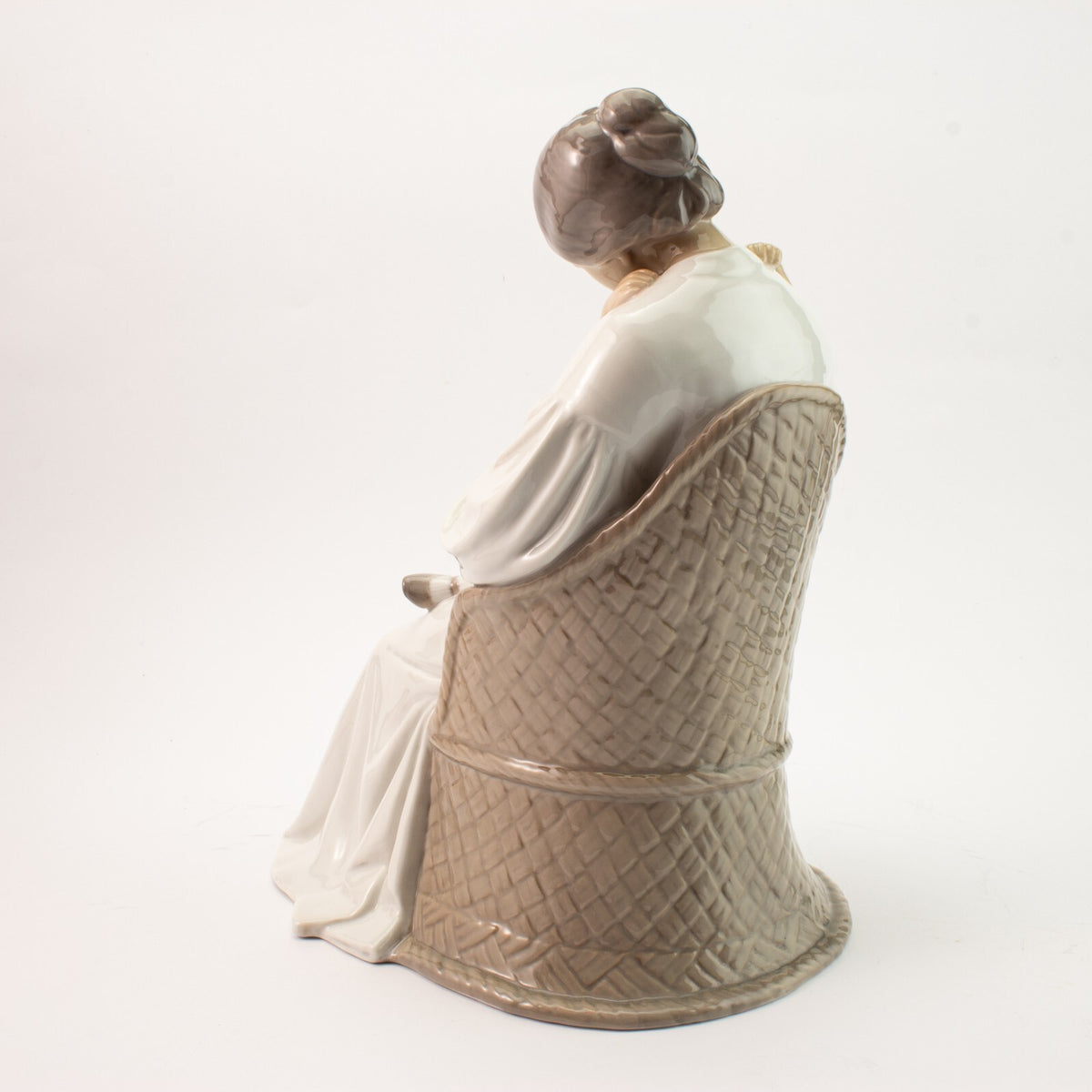 Bing&Grondahl Statuina "Amore di Mamma" Cod 1552 (Difetto di Cottura) decorazione porcellana da collezione, 28 cm