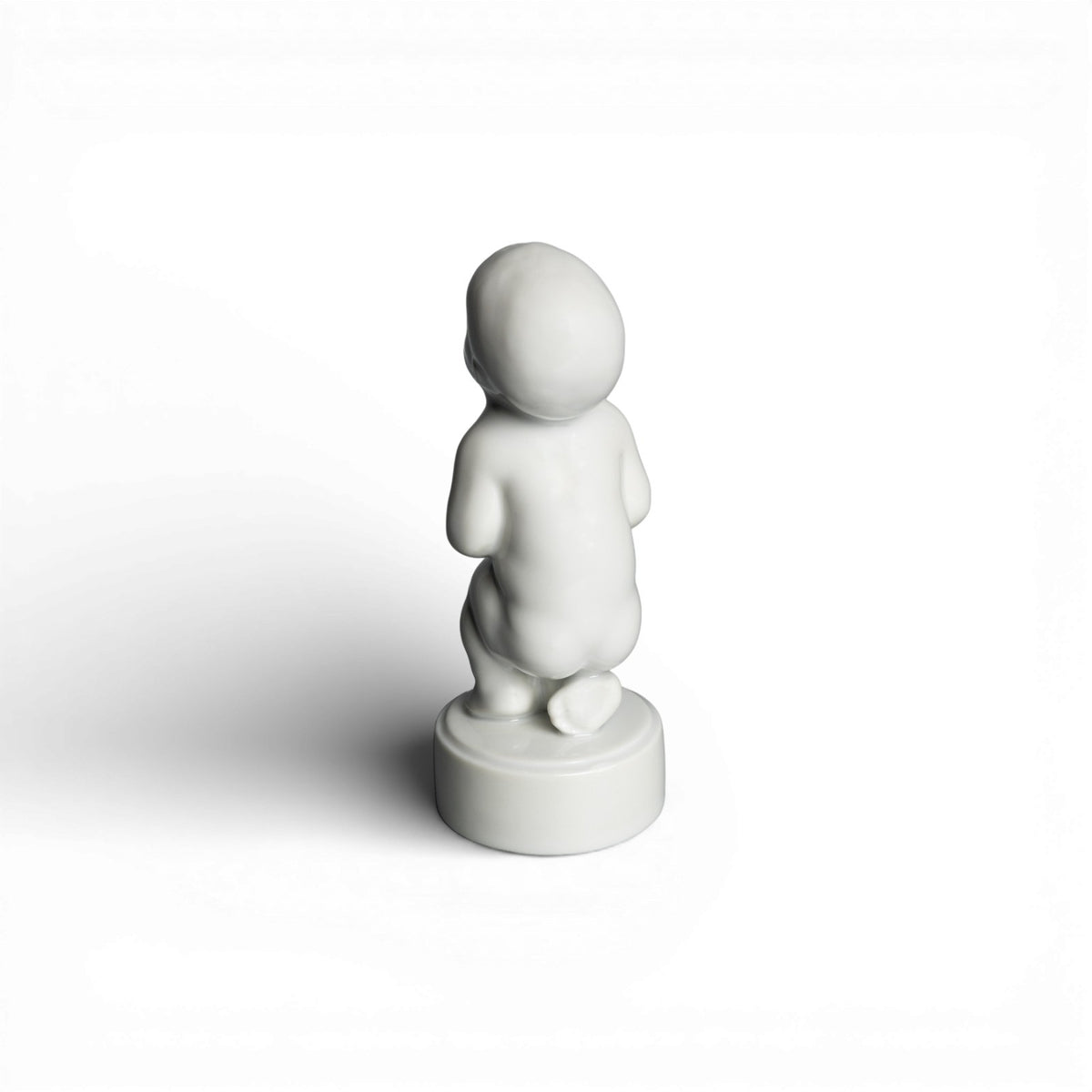 Bing&Grondahl Statuina "I 4 Dolori, Mal di Pancia" Cod 2208 decorazione porcellana da collezione, 12 cm