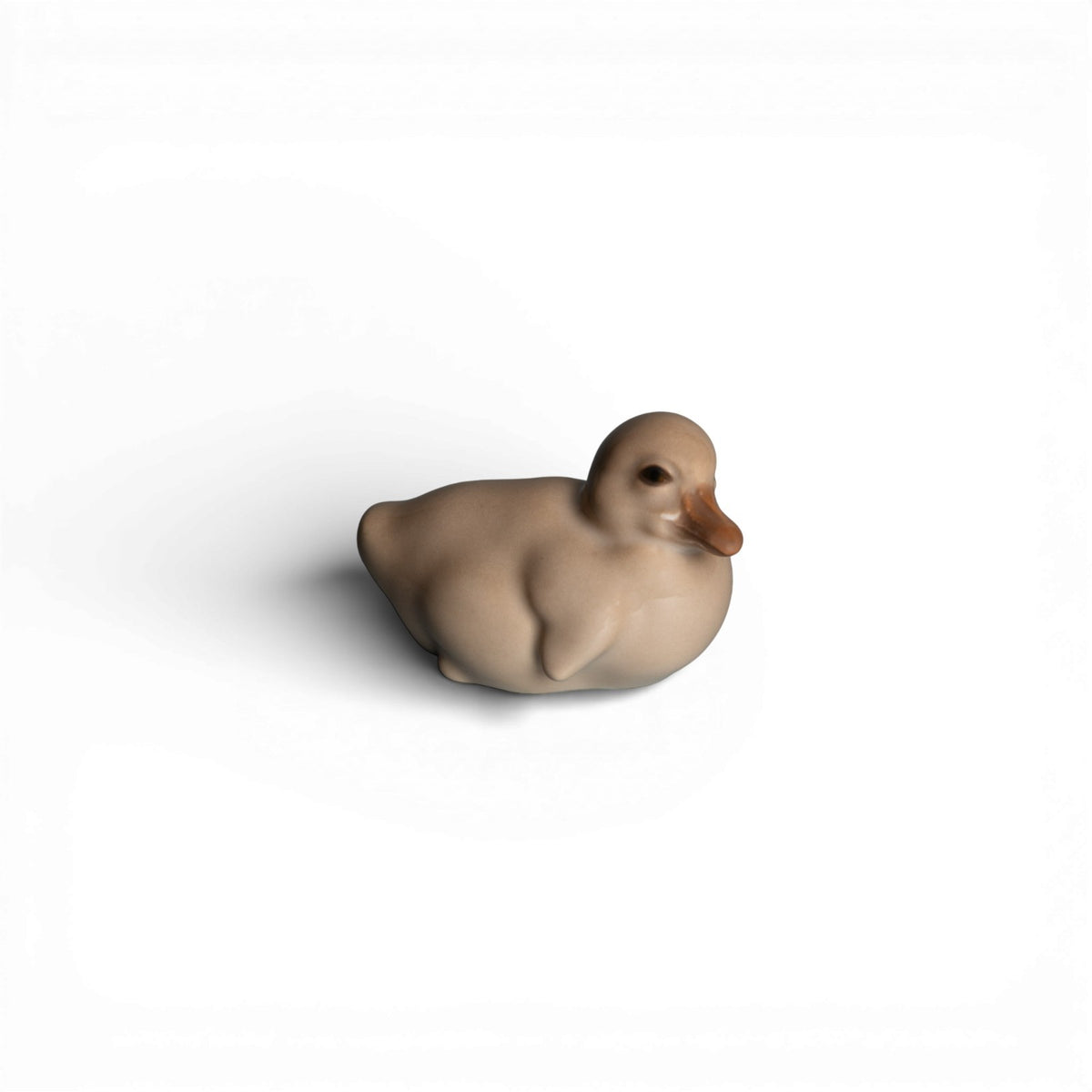 Bing&Grondahl Statuina in "Anatra" Cod 1548 porcellana dipinta a mano, 5 cm