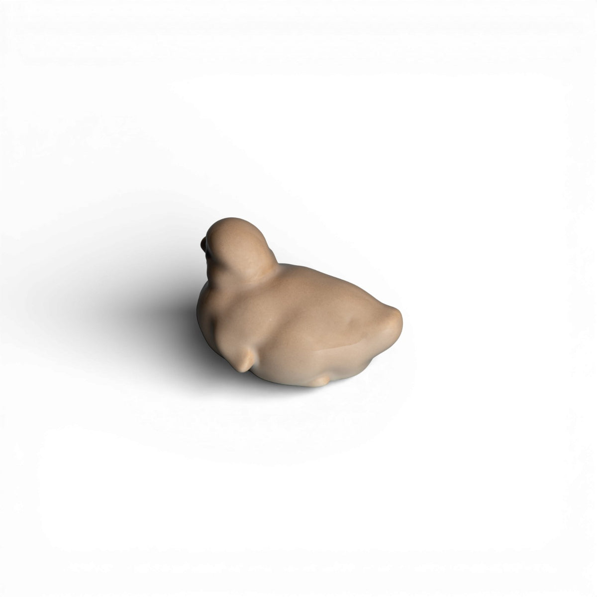 Bing&Grondahl Statuina in "Anatra" Cod 1548 decorazione porcellana da collezione, 5 cm