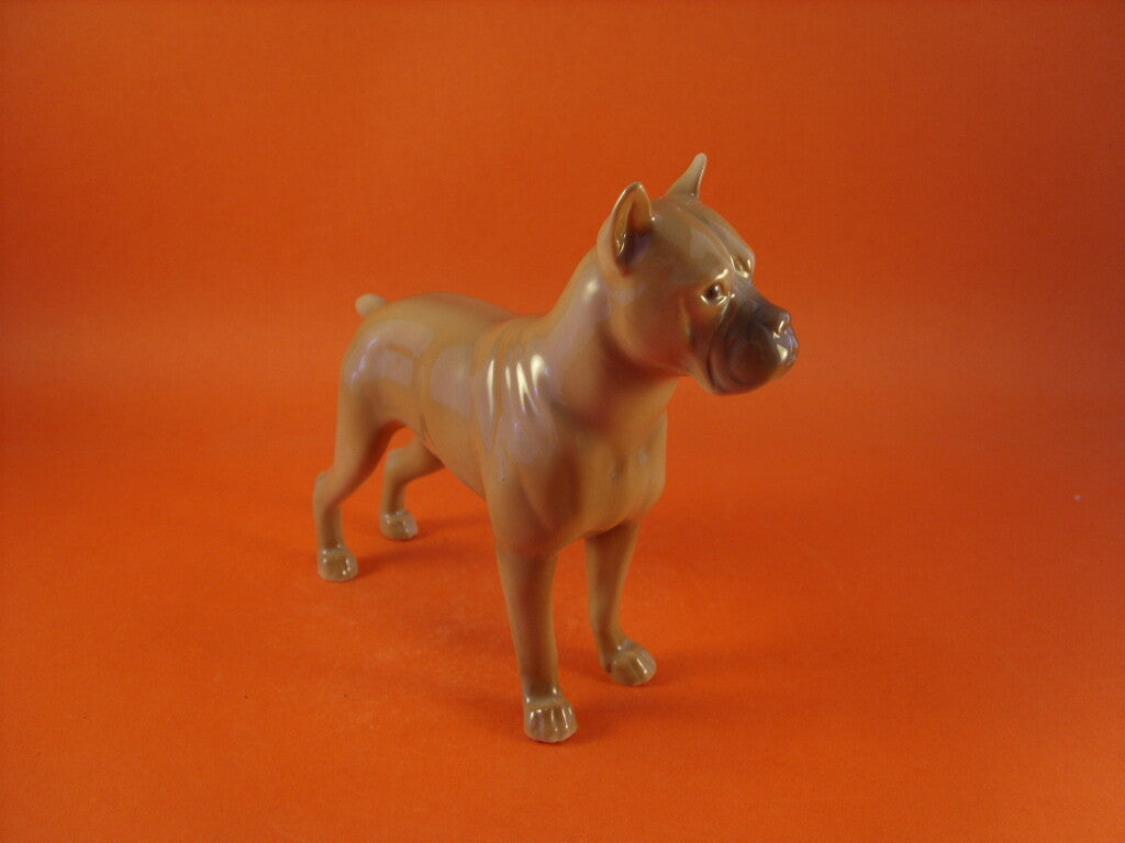 Bing&Grondahl porcellana Statuina in "Boxer" Cod 2212 d'antiquariato, 15 cm