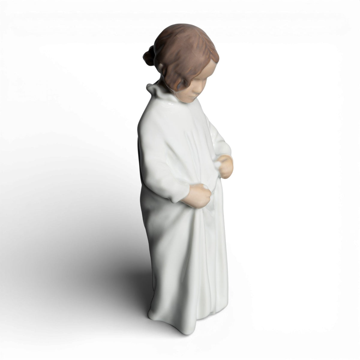 Statuina in "Buongiorno" Cod 1624 Bing&Grondahl porcellana autentica, 21 cm