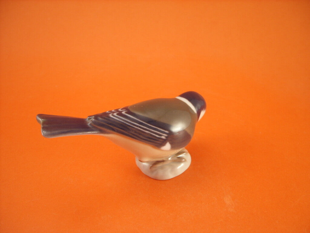 Bing&Grondahl Statuina in "Cinciallegra" Cod 2323 decorazione porcellana da collezione, 6 cm