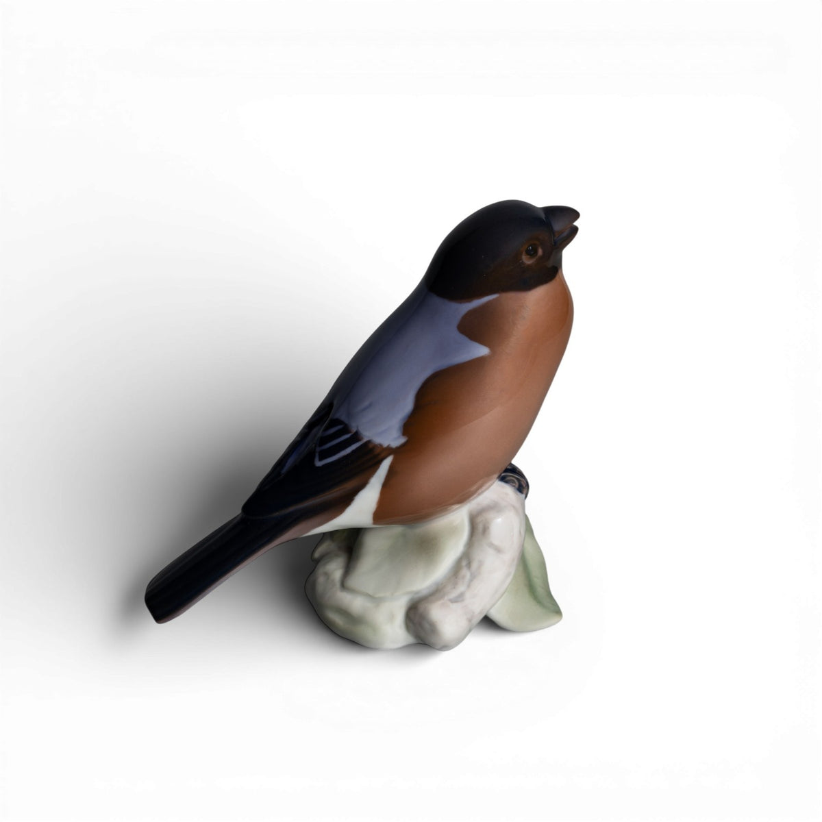 Bing&Grondahl Statuina in "Ciuffolotto" Cod 1909 decorazione porcellana da collezione, 12 cm