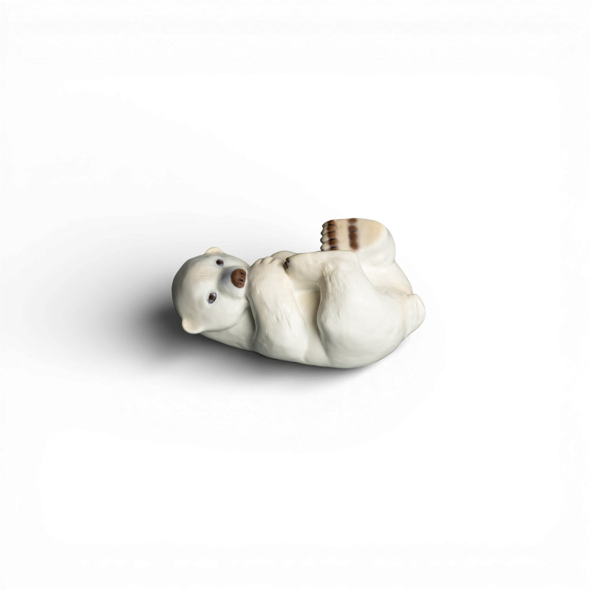 Bing&Grondahl porcellana Statuina in "Cucciolo di Orso Polare" Cod 2538 d'antiquariato, 9 cm