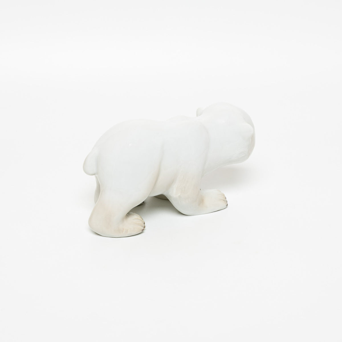 Bing&Grondahl Statuina in "Cucciolo Orso Polare" Cod 2535 decorazione porcellana da collezione, 9 cm