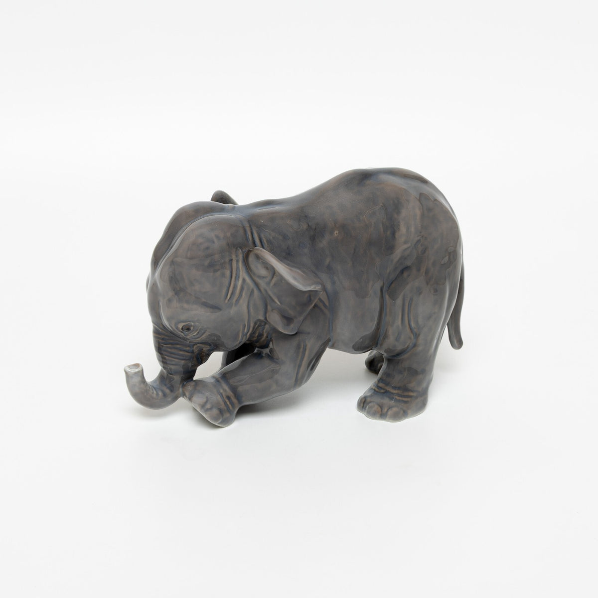 Bing&Grondahl Statuina in "Elefante" Cod 2575 porcellana dipinta a mano, 12 cm