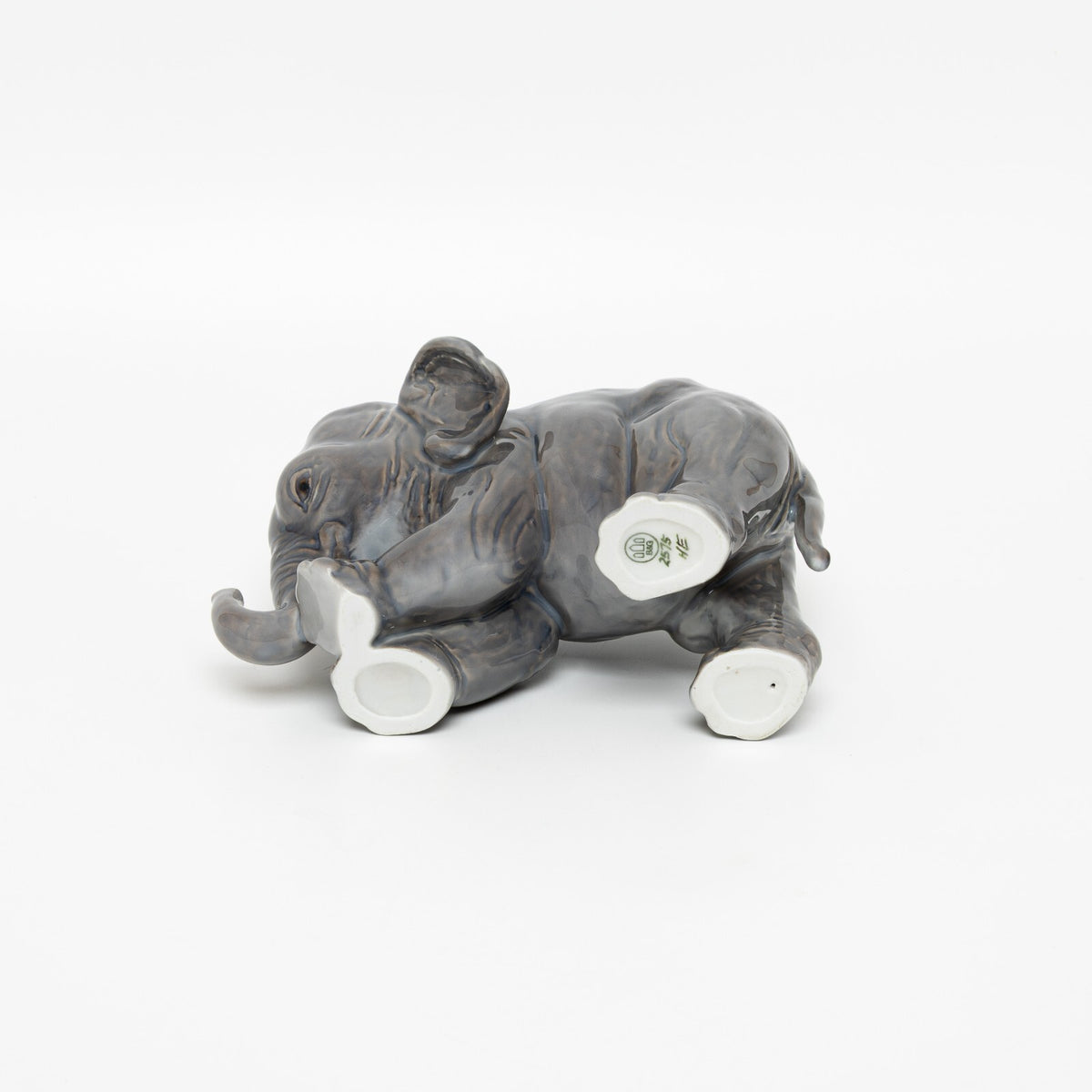 Statuina in "Elefante" Cod 2575 porcellana originale d'epoca, 12 cm
