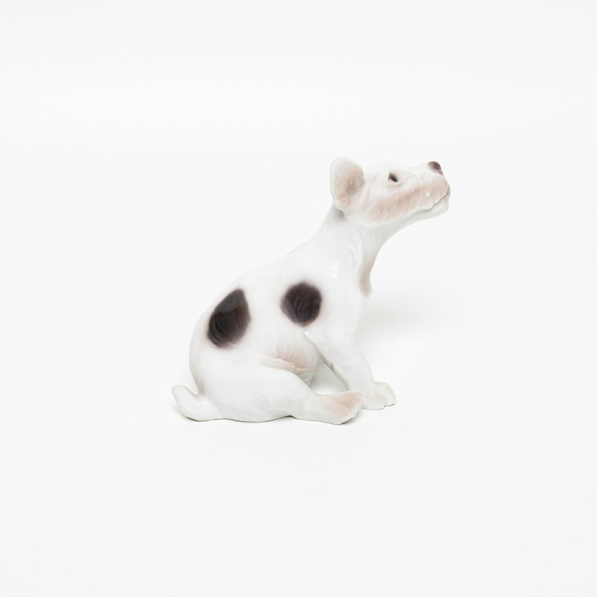 Statuina in "Fox Terrier a Pelo Duro" Cod 2028 Bing&Grondahl porcellana autentica, 11 cm