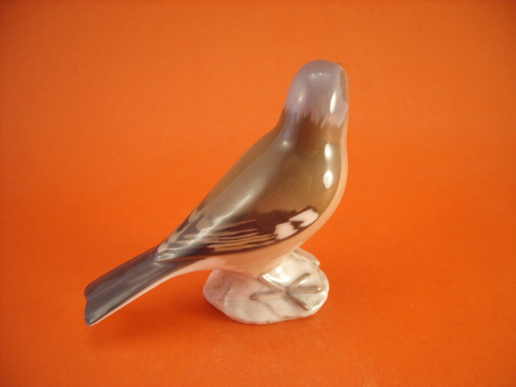Bing&Grondahl Statuina in "Fringuello" Cod 2322 decorazione porcellana da collezione, 10 cm