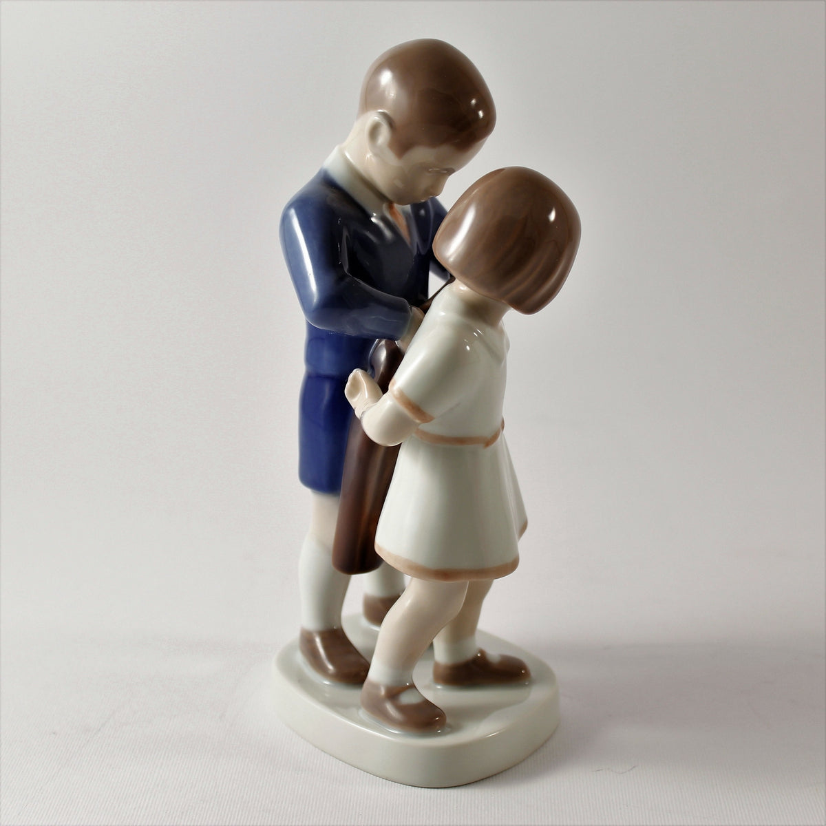 Bing&Grondahl porcellana Statuina in "Gentleman" Cod 2312 d'antiquariato, 19 cm