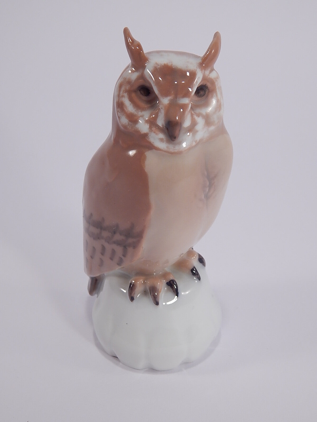 Bing&Grondahl porcellana Statuina in "Gufo" Cod 1800 d'antiquariato, 12 cm