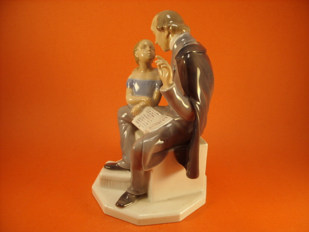 Statuina in "H.C. Andersen" Cod 2037 Bing&Grondahl porcellana autentica, 22 cm
