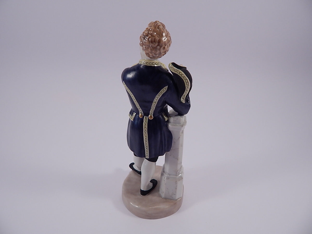 Statuina in "Henrik" Cod 8001 (Ludvig Holberg) porcellana pezzo da collezione, 20 cm