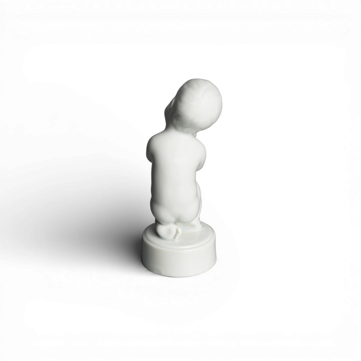 Bing&Grondahl Statuina in "I 4 Dolori, Mal di Denti" Cod 2207 decorazione porcellana da collezione, 12 cm