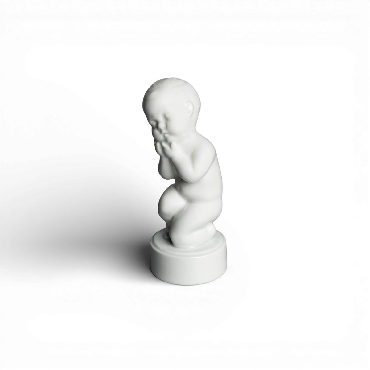 Statuina in "I 4 Dolori, Mal di Denti" Cod 2207 porcellana pezzo da collezione, 12 cm