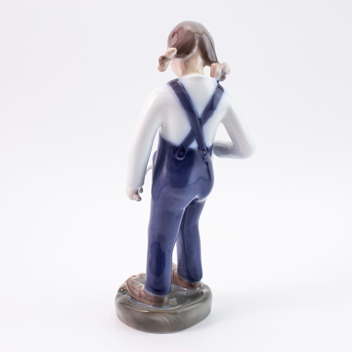 Bing&Grondahl Statuina in "La Piccola Giardiniera" Cod 2326 decorazione porcellana da collezione, 20 cm