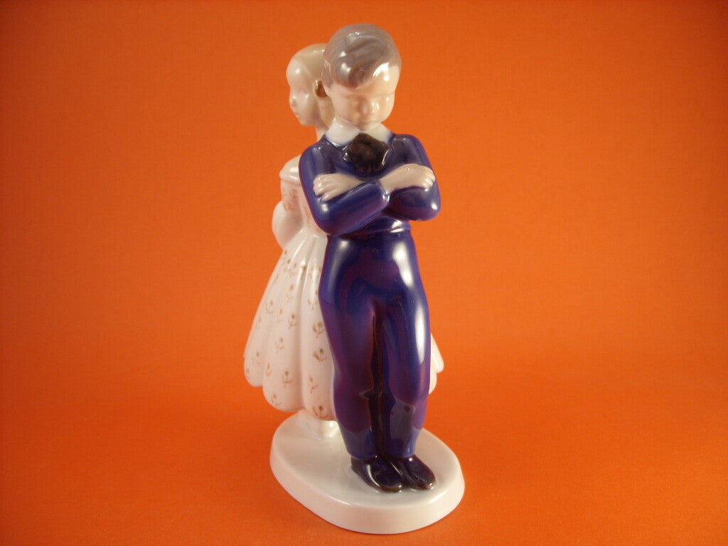 Statuina in "Mi Scusi" Cod 2372 Bing&Grondahl porcellana autentica, 20 cm