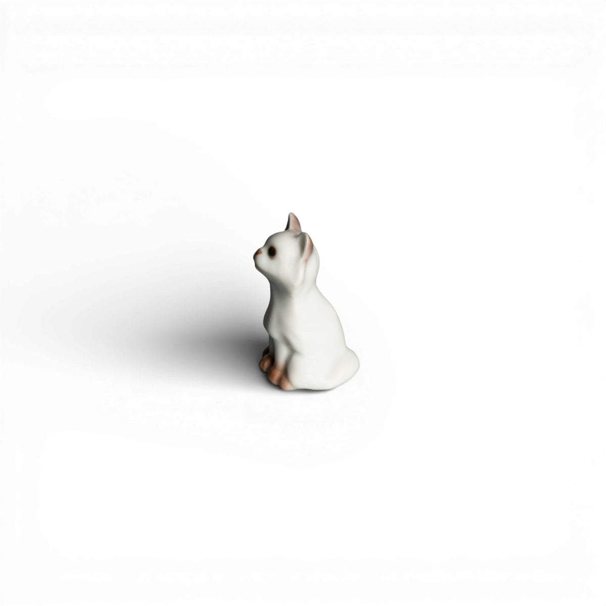 Statuina in "Mini Gatto" Cod 2527 Bing&Grondahl porcellana autentica, 5 cm