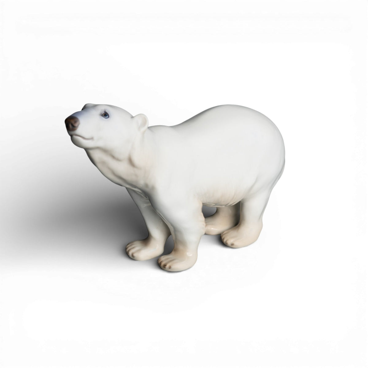Statuina in "Orso Polare" Cod 1692 Bing&Grondahl porcellana autentica, 14 cm