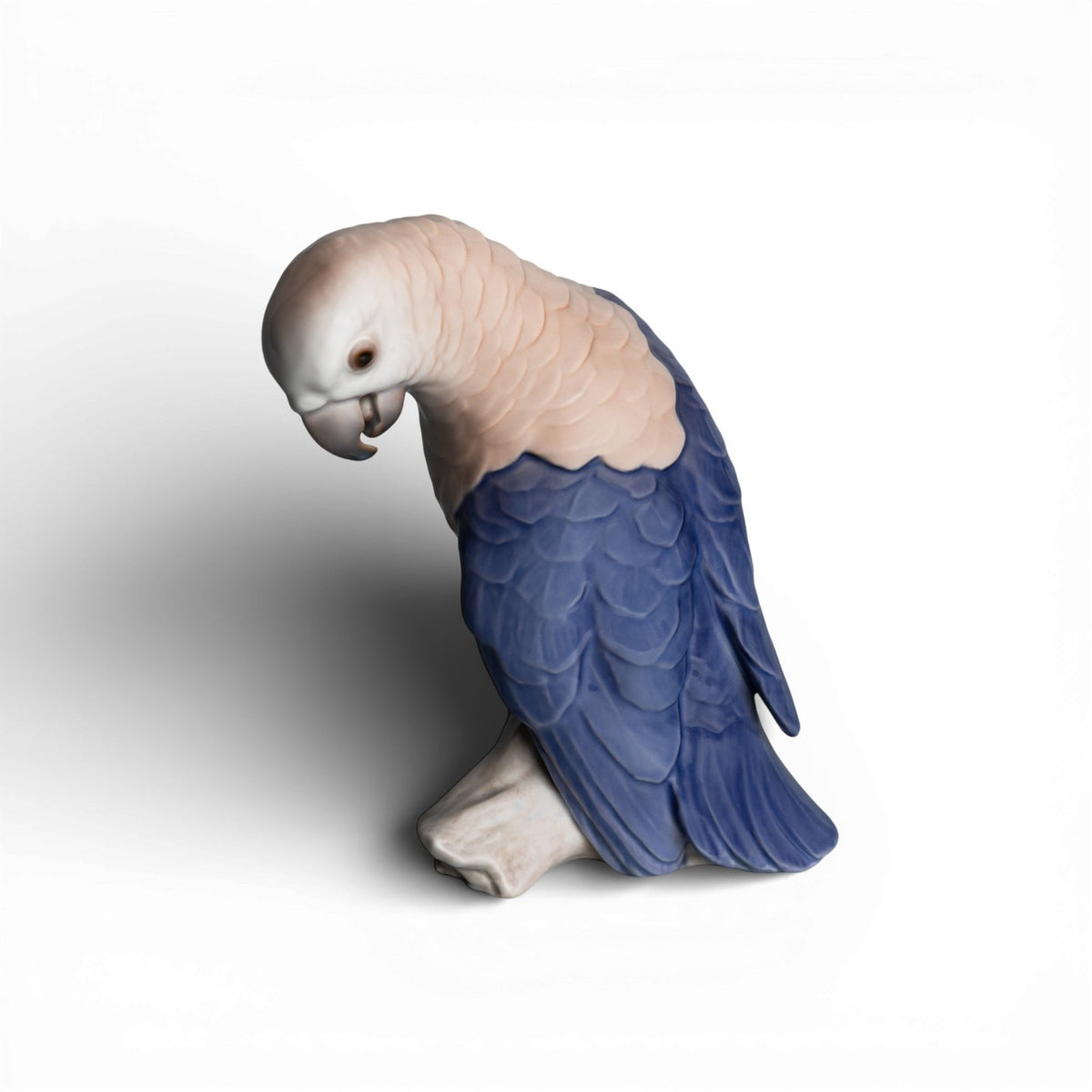Bing&Grondahl Statuina in "Pappagallo" Cod 2019 porcellana dipinta a mano, 14 cm