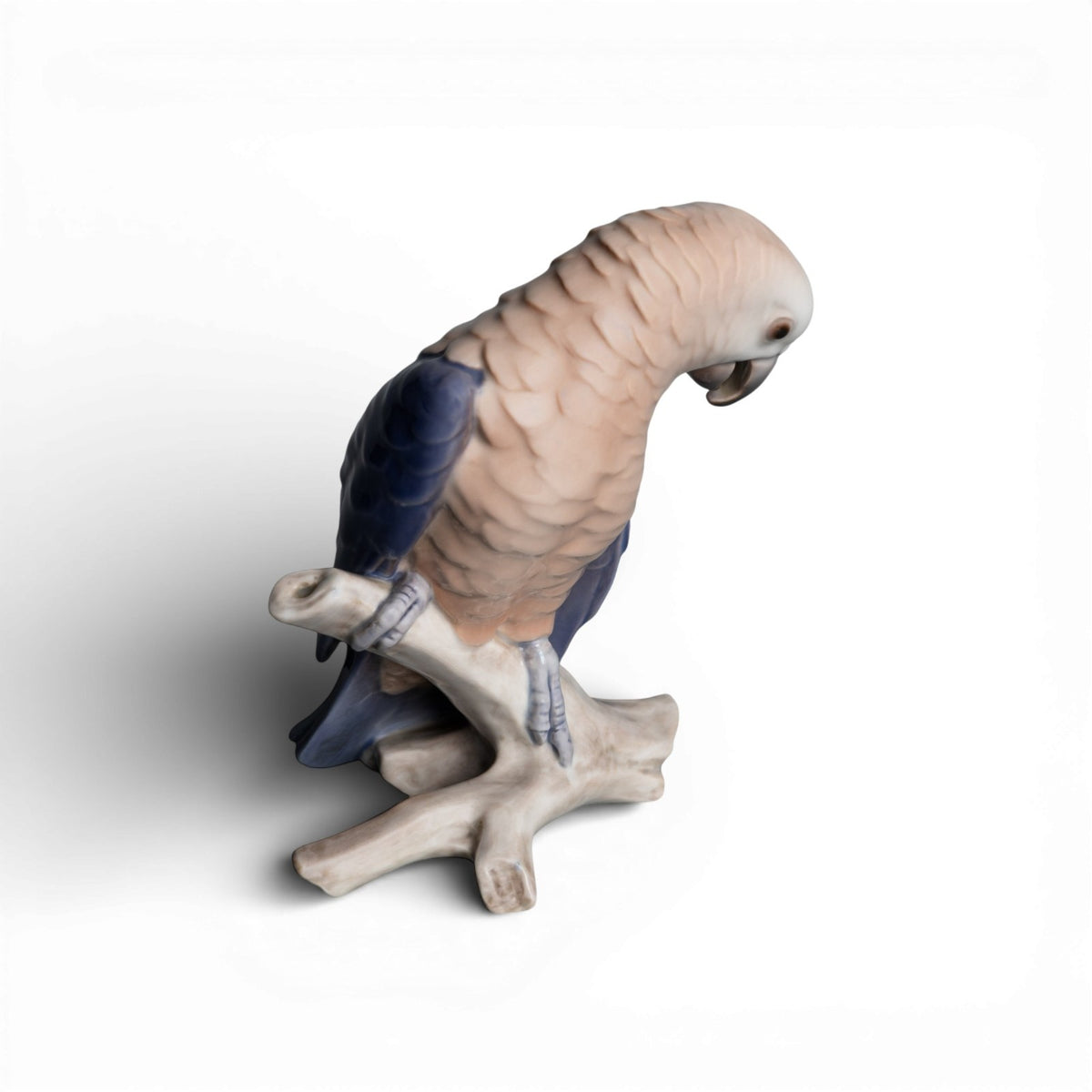 Bing&Grondahl Statuina in "Pappagallo" Cod 2019 decorazione porcellana da collezione, 14 cm
