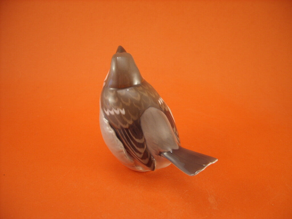 Bing&Grondahl Statuina in "Passero" Cod 1607 decorazione porcellana da collezione, 9 cm
