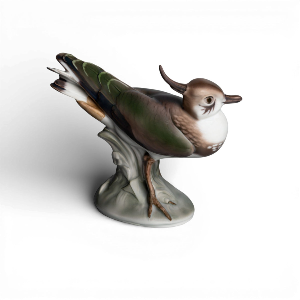 Bing&Grondahl Statuina in "Pavoncella" Cod 1980 (Difetto) decorazione porcellana da collezione, 15 cm
