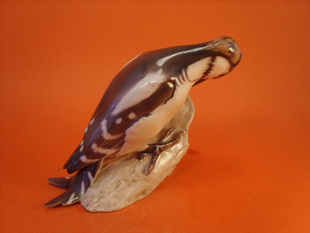 Statuina in "Picchio" Cod 1717 Bing&Grondahl porcellana autentica, 13 cm