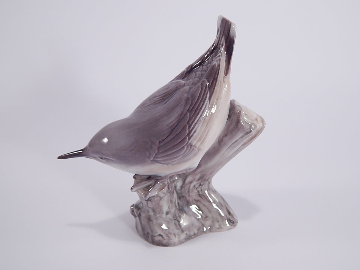 Bing&Grondahl Statuina in "Picchio Muratore" Cod 2406 decorazione porcellana da collezione, 13 cm
