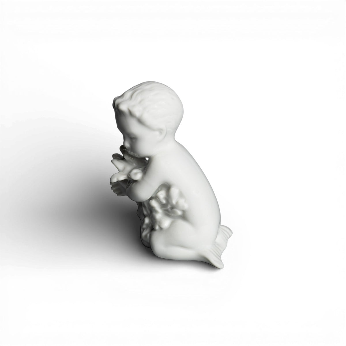 Statuina in "Ragazzo del Mare" Cod 2266 Bing&Grondahl porcellana autentica, 11 cm