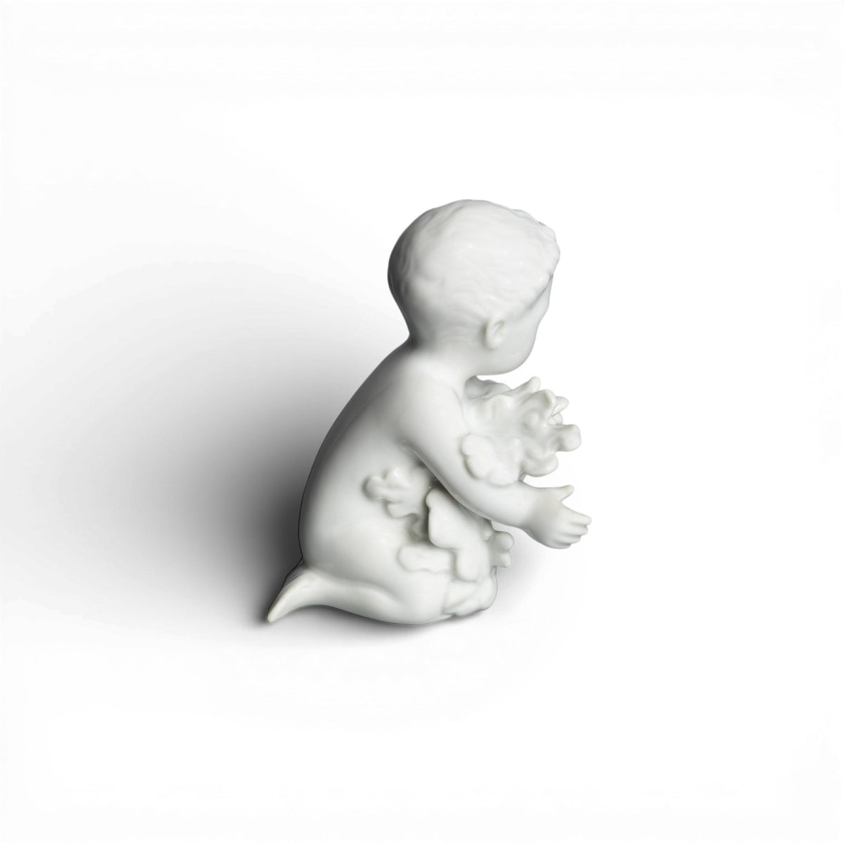 Bing&Grondahl Statuina in "Ragazzo del Mare" Cod 2266 decorazione porcellana da collezione, 11 cm