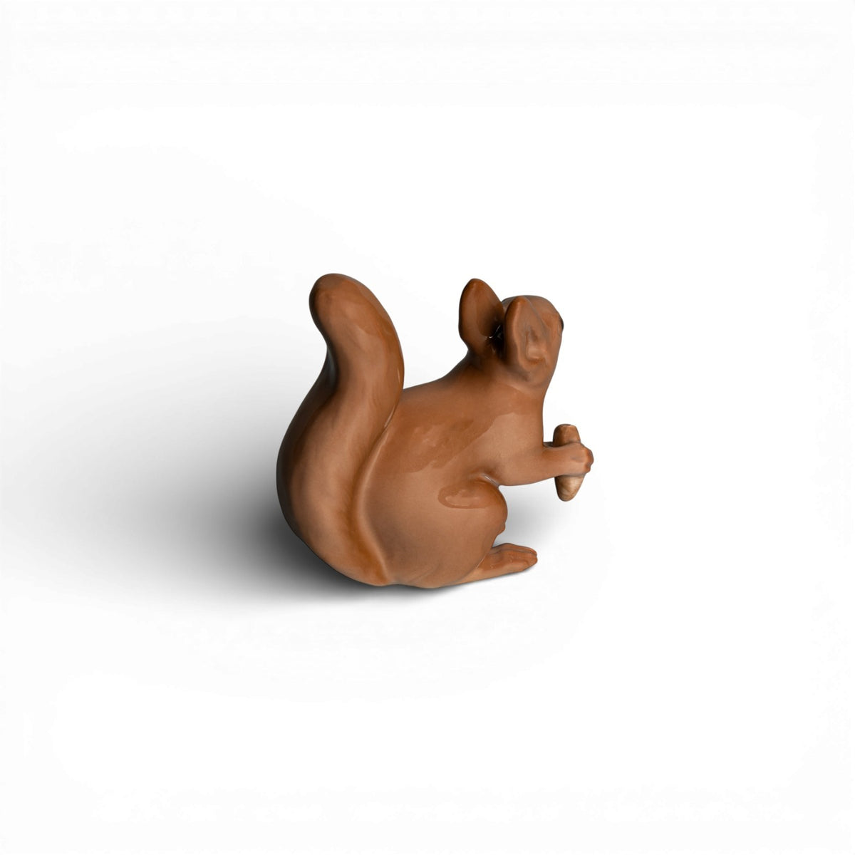 Bing&Grondahl Statuina in "Scoiattolo" Cod 2177 decorazione porcellana da collezione, 8 cm