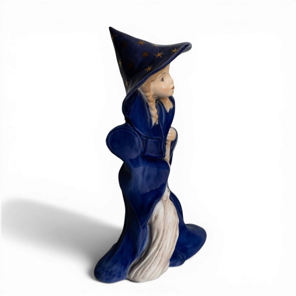 Statuina in "Strega" Cod 2549 Bing&Grondahl porcellana autentica, 20 cm