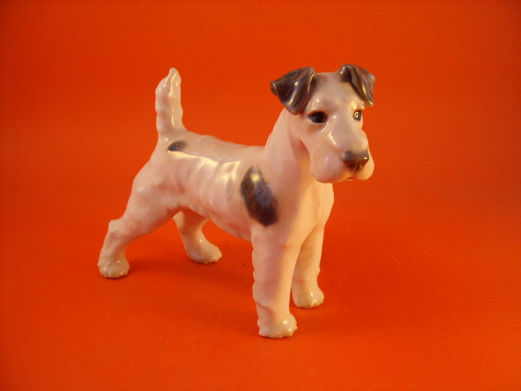 Bing&Grondahl Statuina in "Terrier" Cod 1998 porcellana dipinta a mano, 15 cm