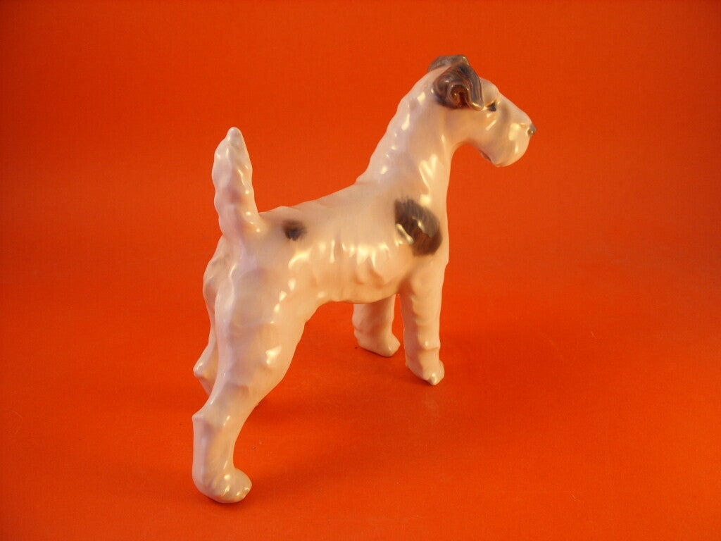 Statuina in "Terrier" Cod 1998 Bing&Grondahl porcellana autentica, 15 cm