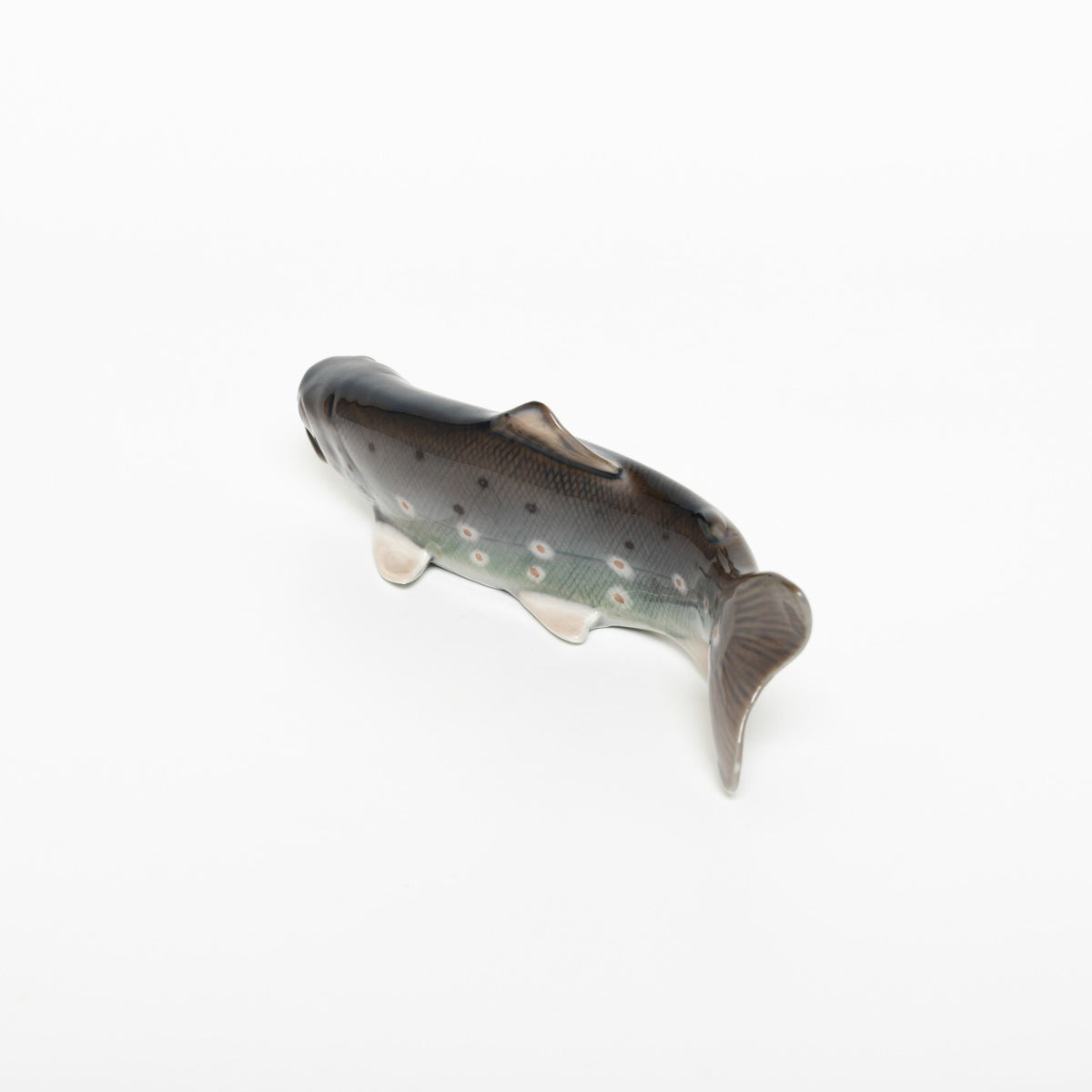 Statuina in "Trota" Cod 2169 porcellana pezzo da collezione, 16 cm
