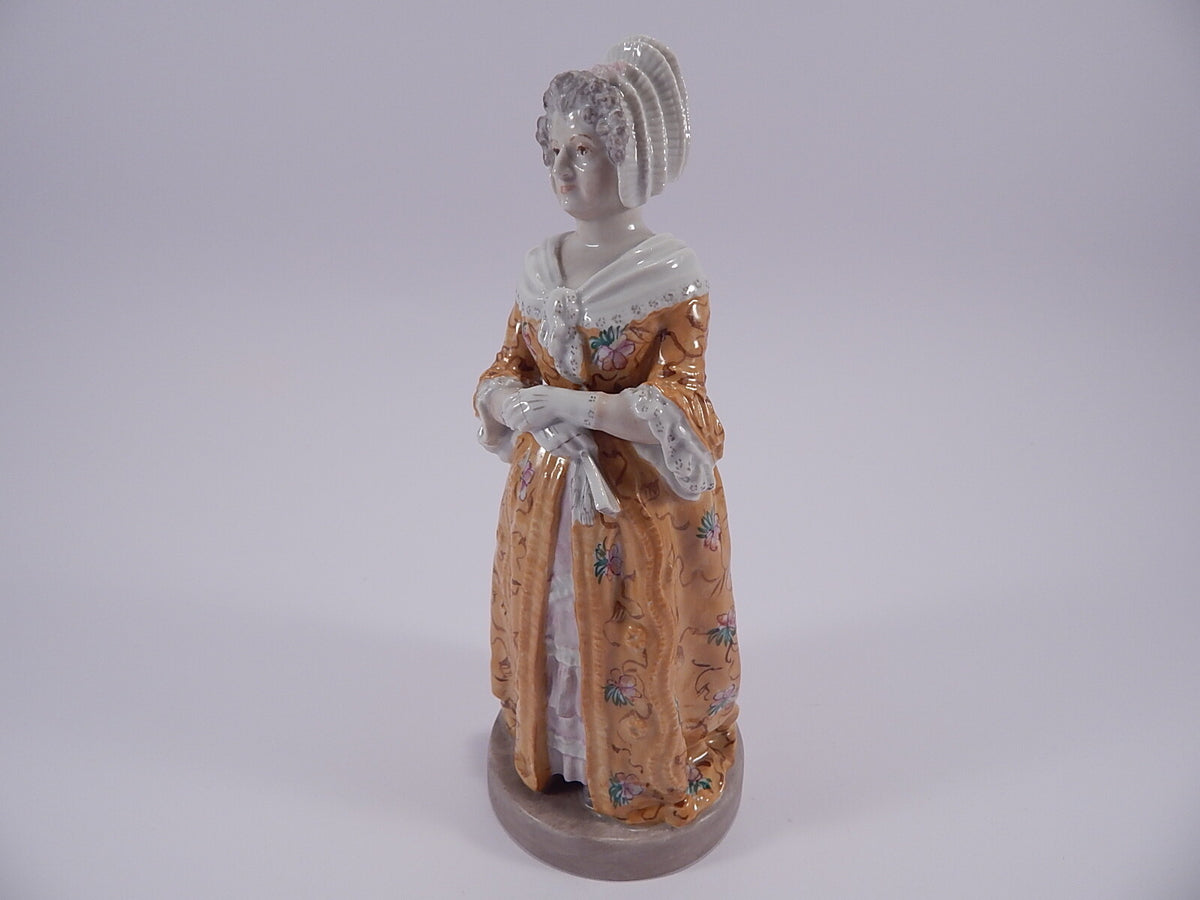 Statuina "Magdelone" Cod 8011 (Ludvig Holberg) porcellana pezzo da collezione, 20 cm