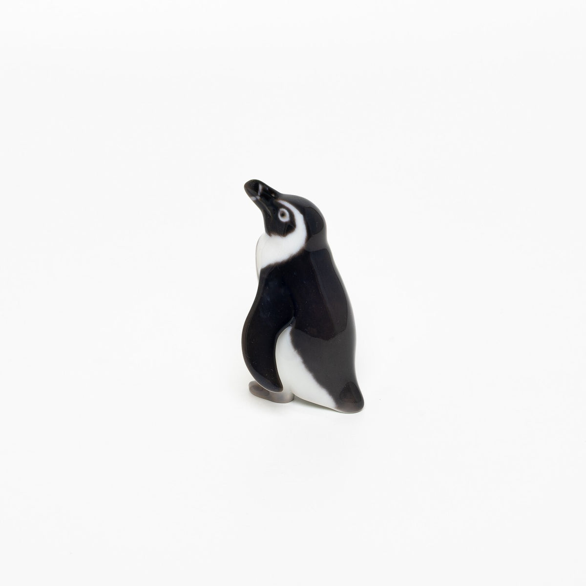 Statuina "Piccolo Pinguino" Cod 1821 (Piccolo Difetto) Bing&Grondahl porcellana autentica, 8 cm