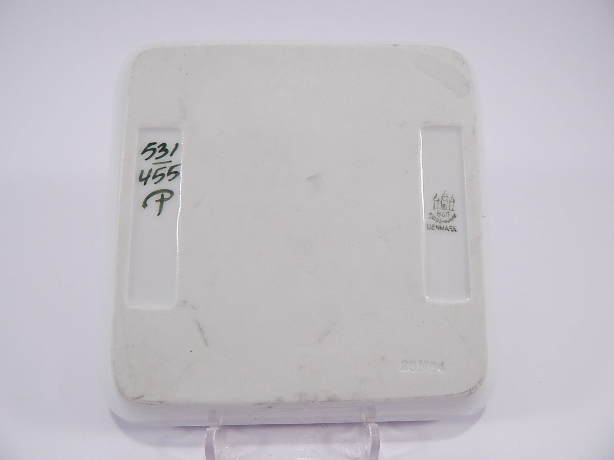Svuotatasche Bing&Grondahl 531/455 con marchio delle Tre Torri, collezione danese