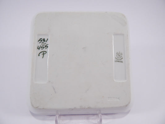 Svuotatasche Bing&Grondahl 531/455 con marchio delle Tre Torri, collezione danese