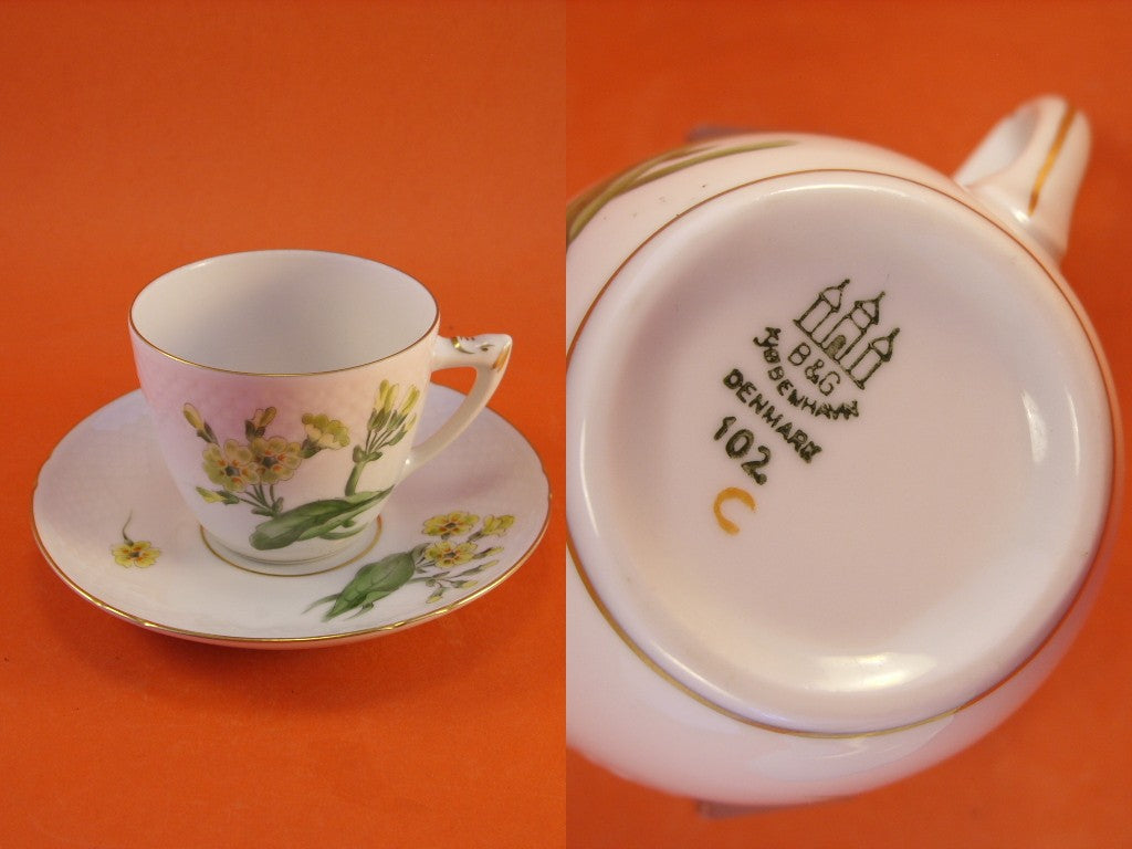 Servizio Primula Bing&Grondahl da collezione, piattino 14 cm